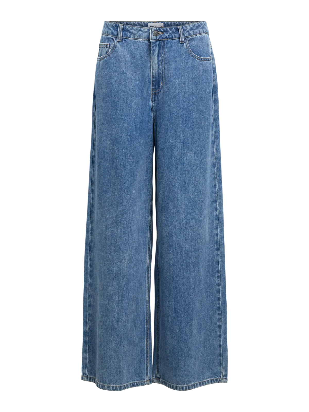 Object | Wijde jeans Luca Tri medium blue denim Noos