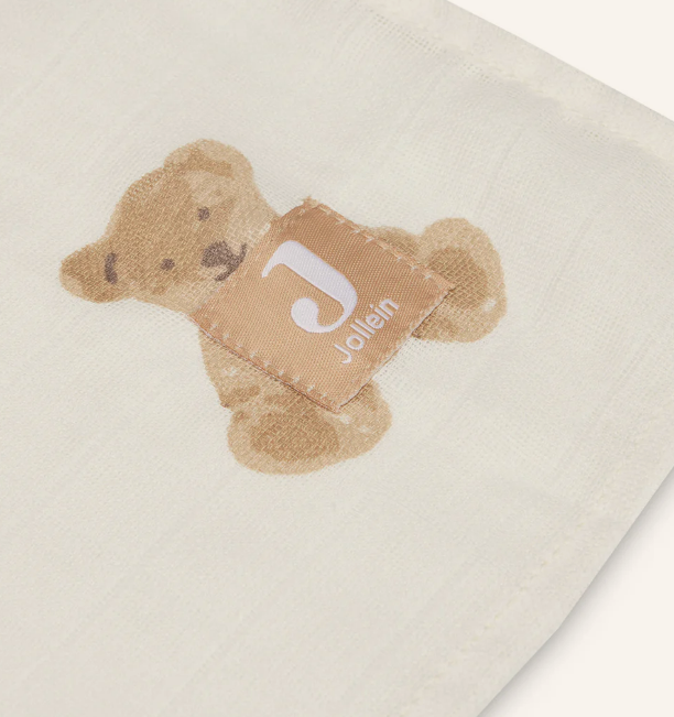 Jollein | Hydrofiele doek large teddy Bear 2st.