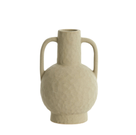 Light & Living | Vaas Ziro 16x25cm mat olijf groen