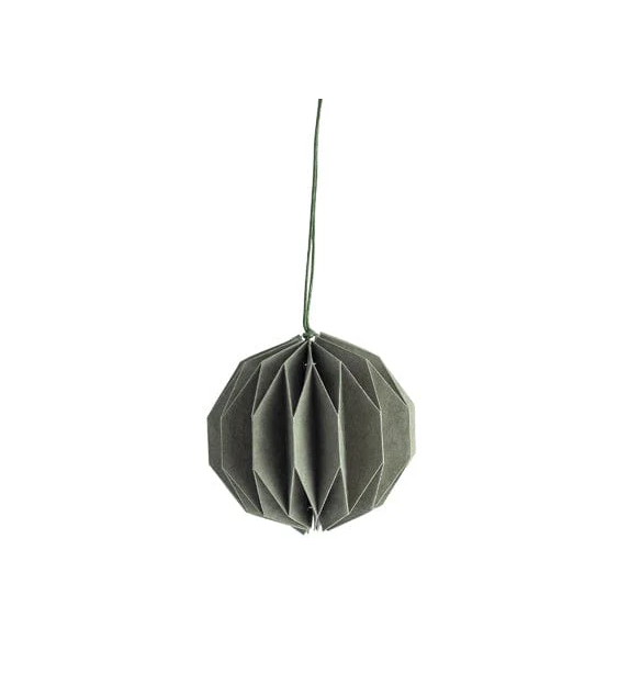 Storefactory | Ronde kersthanger groen 7x8cm