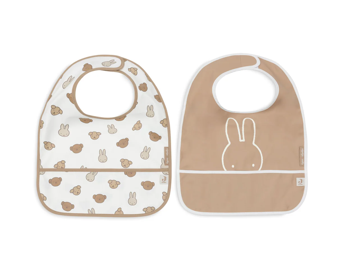 Jollein | Slab waterproof   miffy and friends (2pack)