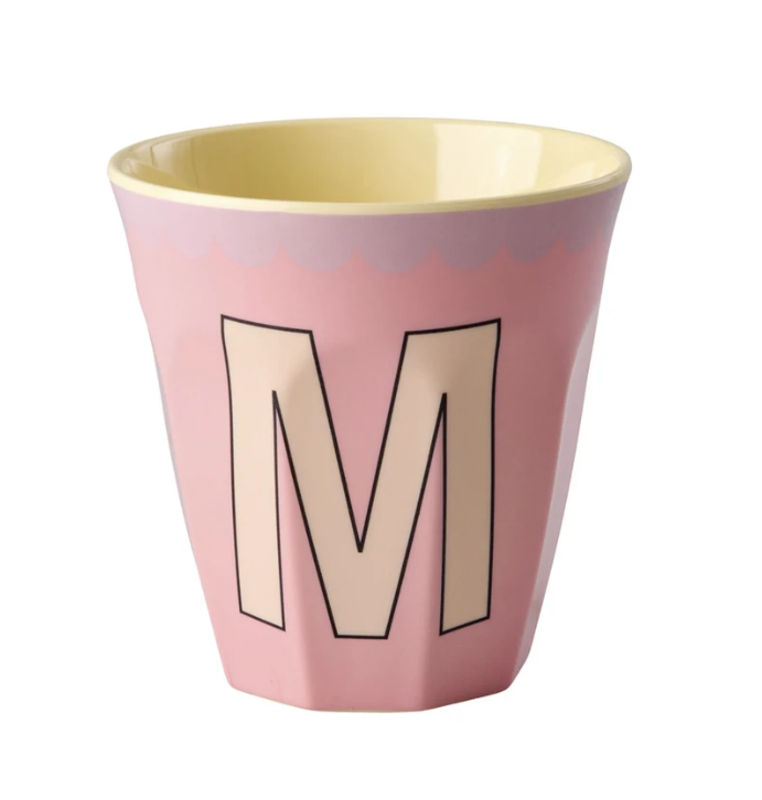 Rice | Mok Melamine M roze vintage