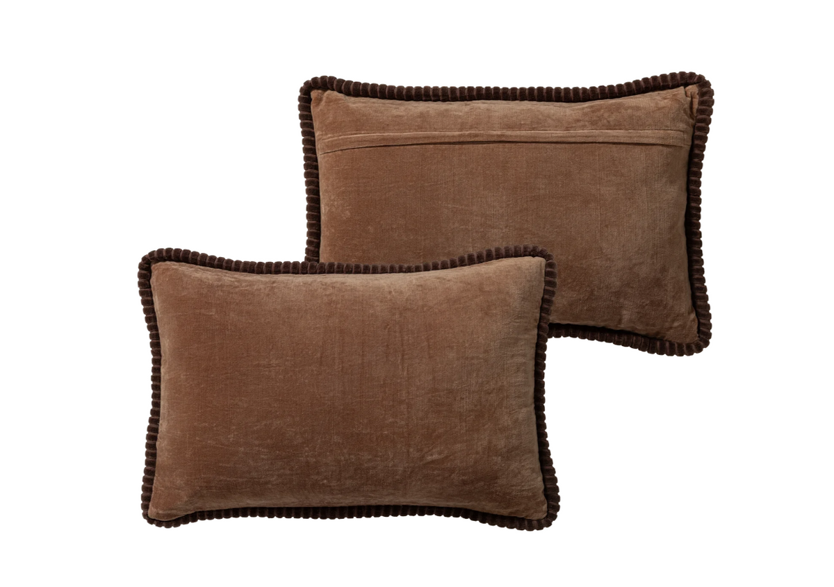 Woood | Kussen Luvo pink/sand