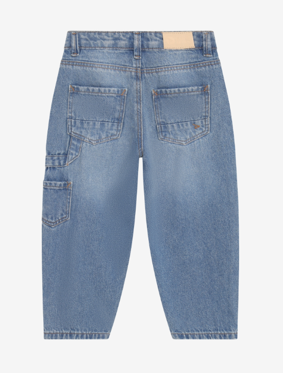 Daily7 | Jeans denim barrel dit pocket