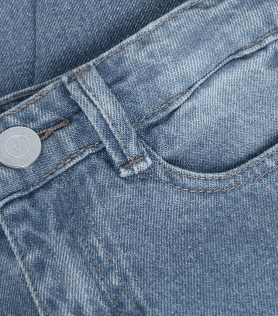 Daily7 | Jeans denim barrel dit pocket