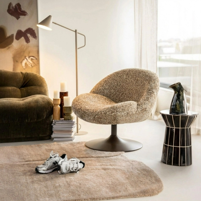 By Boo | Fauteuil Ducky taupe