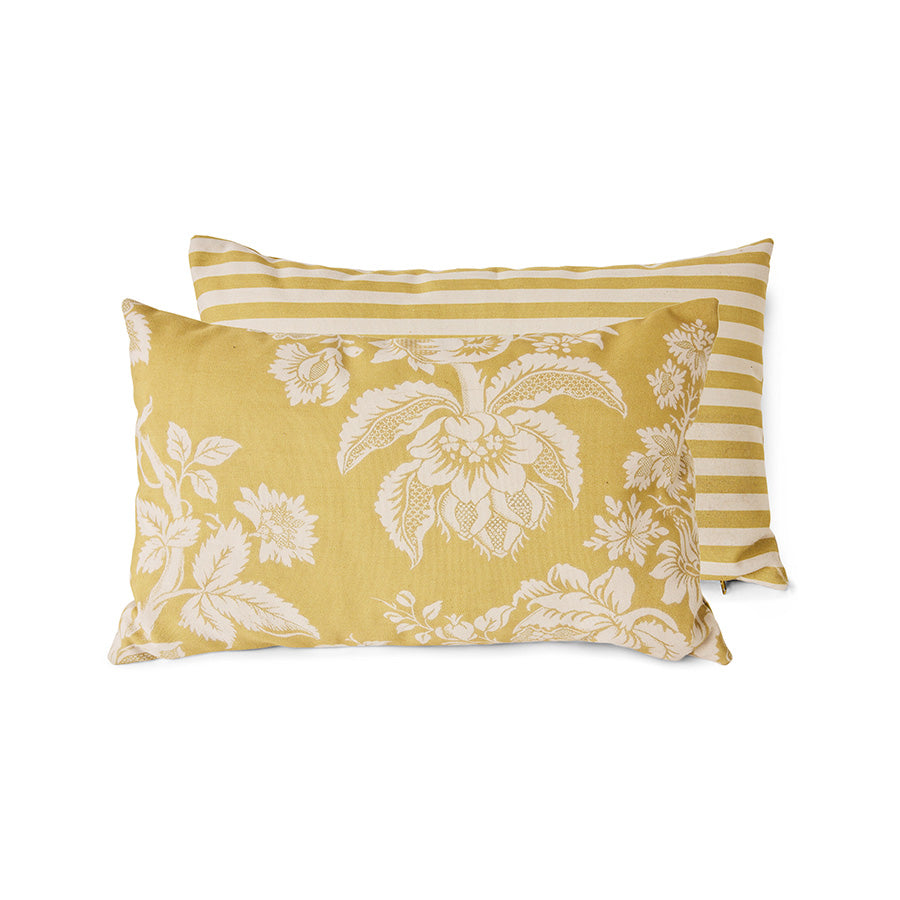 HK Living | Printed cushion, buttercup (60x35cm)