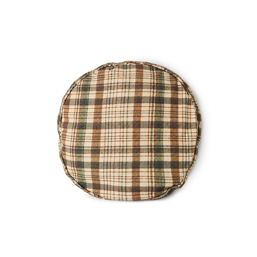 HK Living | Printed round cushion, heritage (45x45cm)