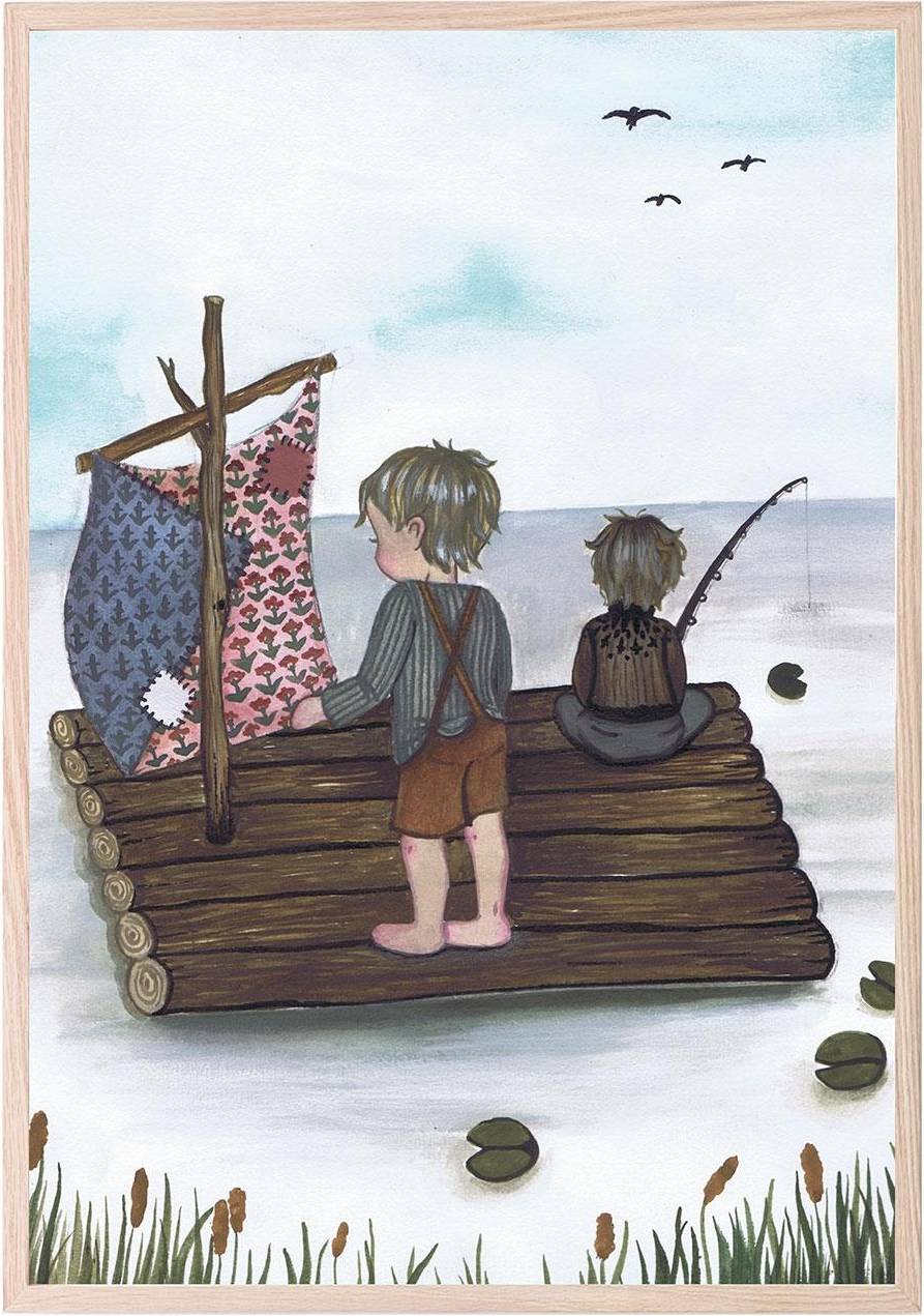 That's Mine | Poster Raft fishing 50x70cm