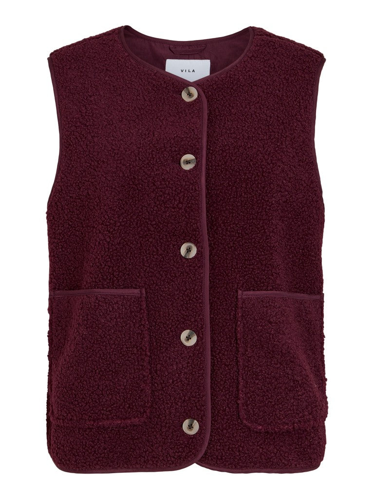 Vila | Gilet Ada Teddy port royale NOOS