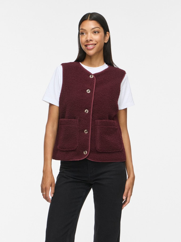 Vila | Gilet Ada Teddy port royale NOOS