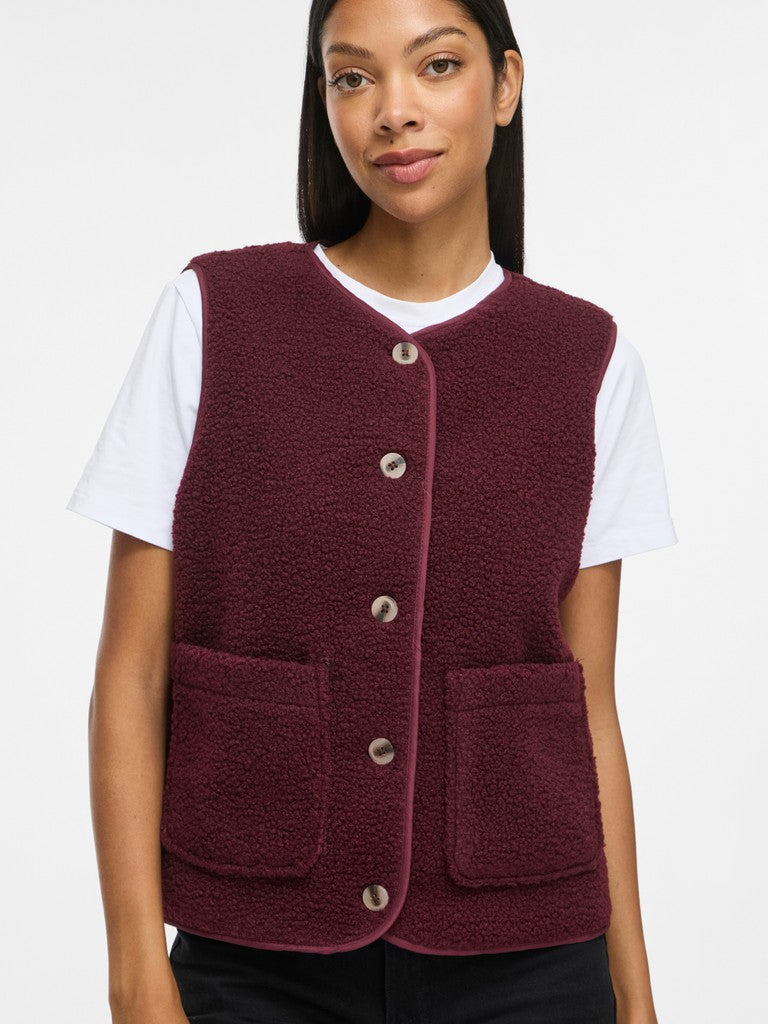 Vila | Gilet Ada Teddy port royale NOOS