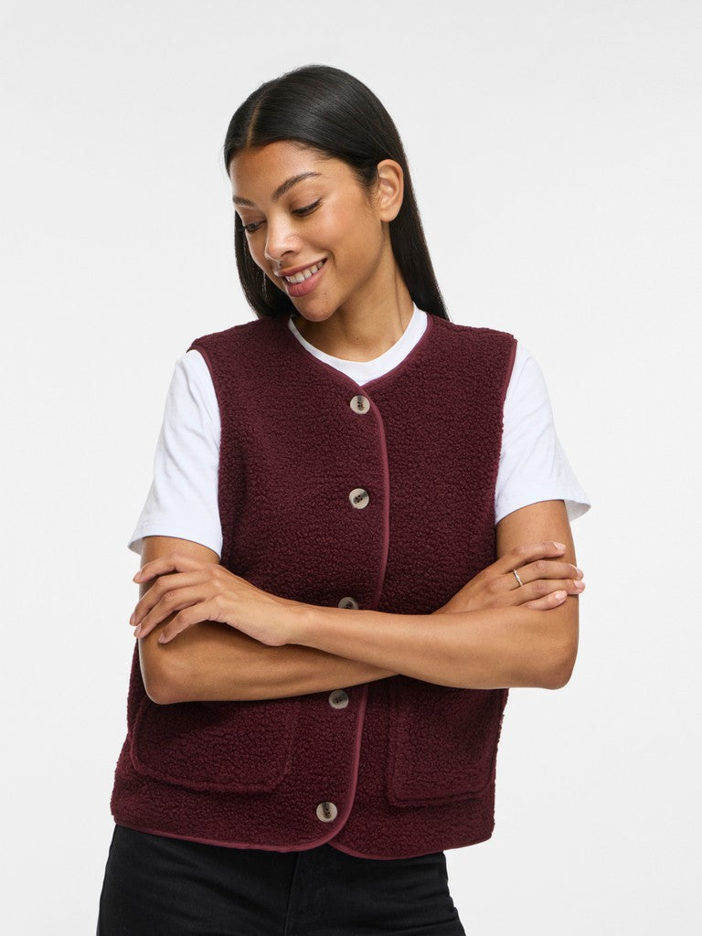 Vila | Gilet Ada Teddy port royale NOOS