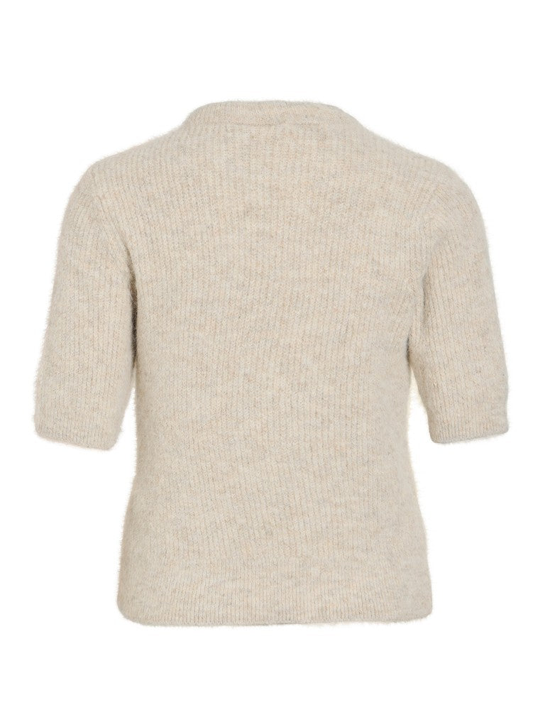 Vila | Trui Itza  Bow super light natural melange