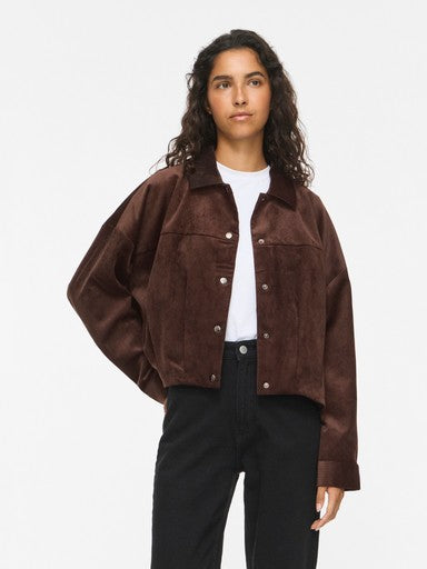Vila | Jas Denim courdie coffee bean