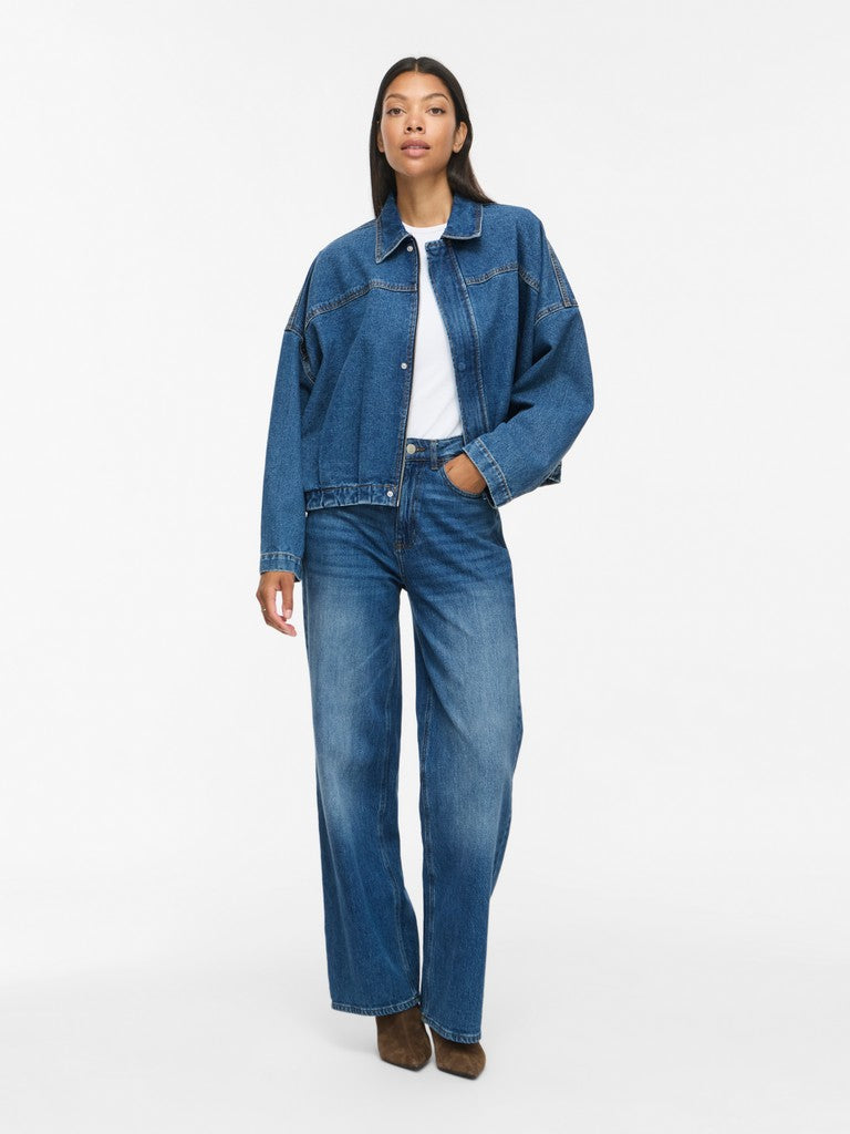 Vila | Denim jasje Paige medium blue denim