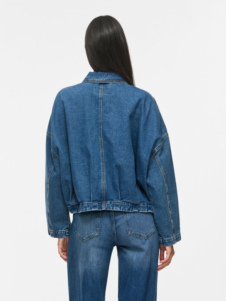 Vila | Denim jasje Paige medium blue denim