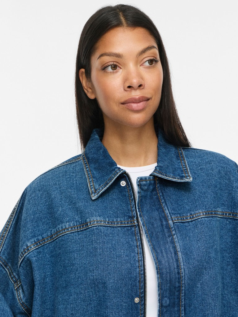 Vila | Denim jasje Paige medium blue denim