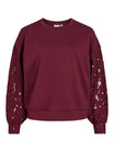 Vila | Sweater Savena Lace port royale