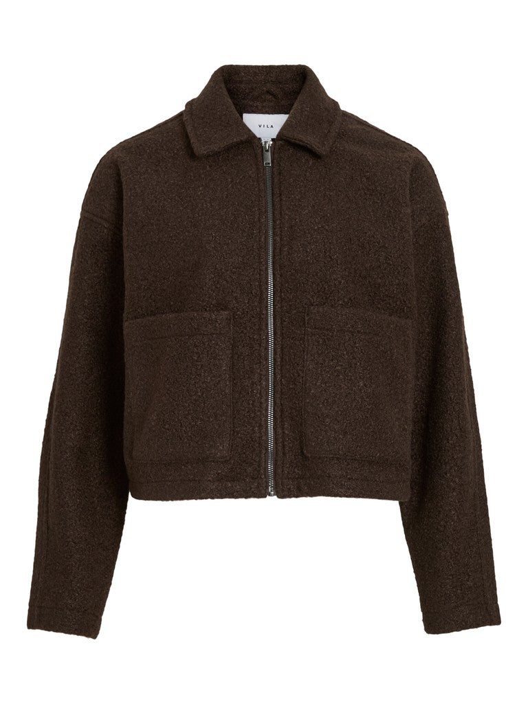 Vila | Jacket Jadas coffee bean NOOS