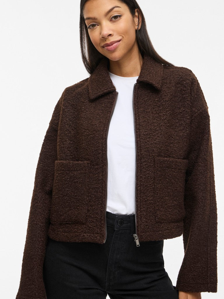 Vila | Jacket Jadas coffee bean NOOS