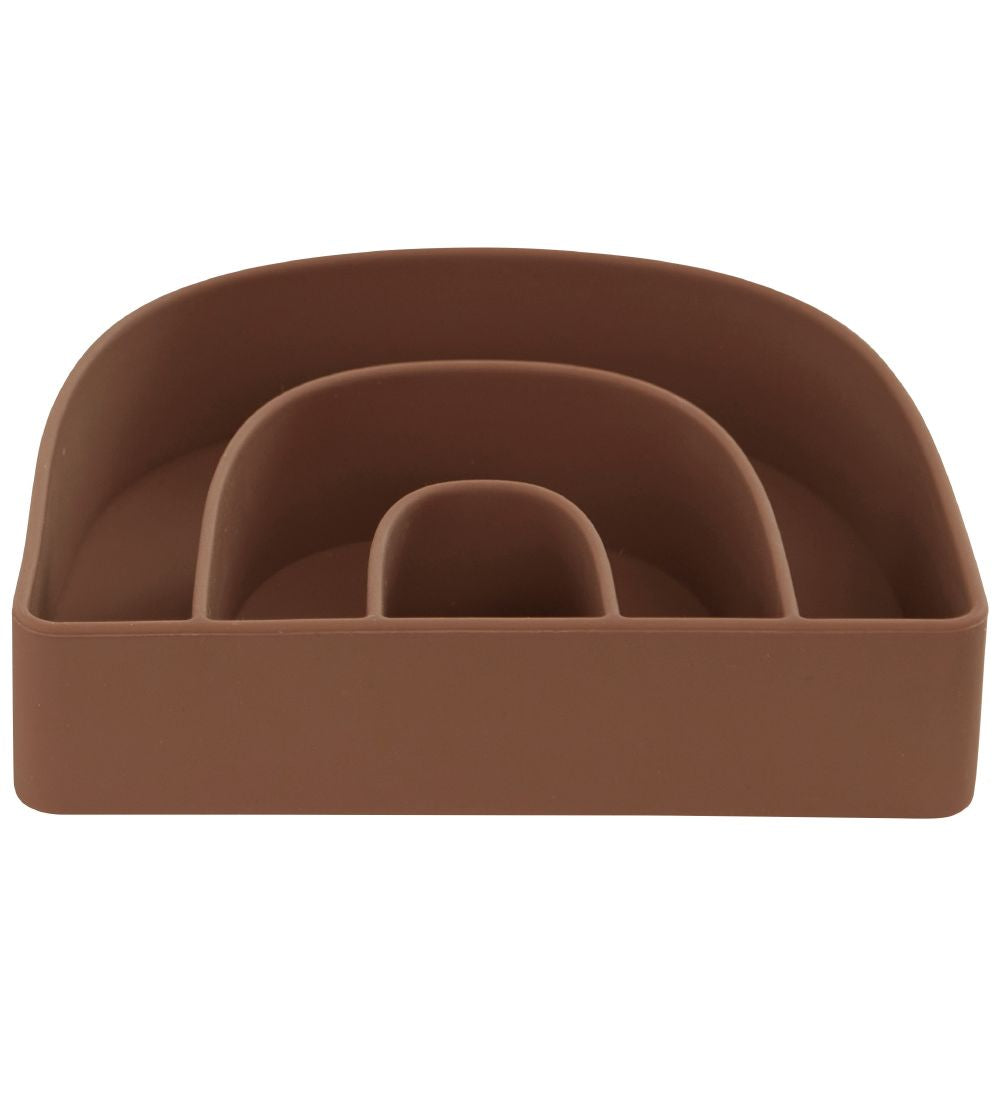 OYOY | Rainbow bord en kom rose/fudge