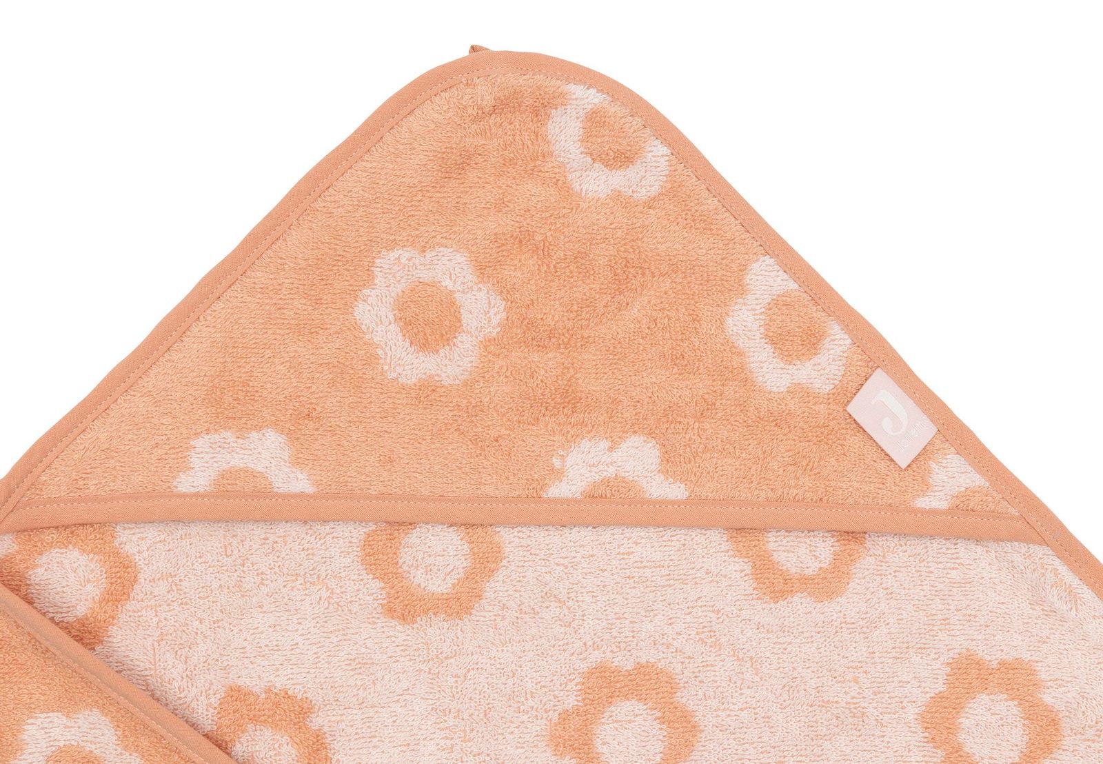 Jollein | Badcape badstof 75x75cm jacquard flower
