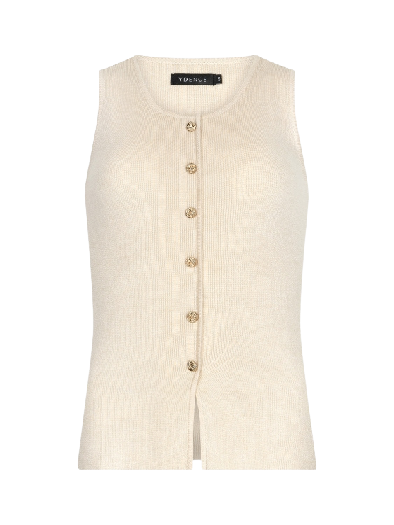 Ydence | Top Saar knitted ecru