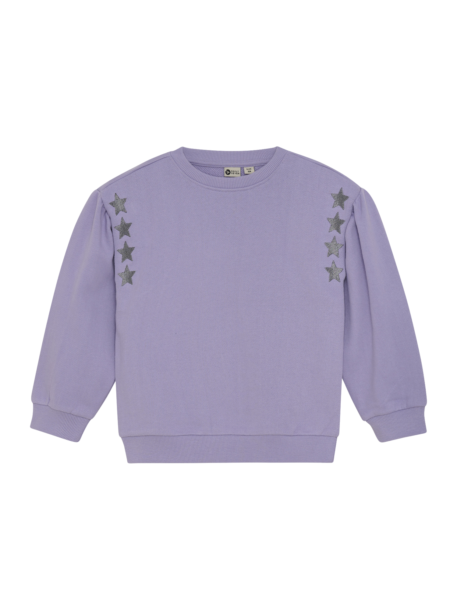 Daily7 | Sweater Embroidery paars