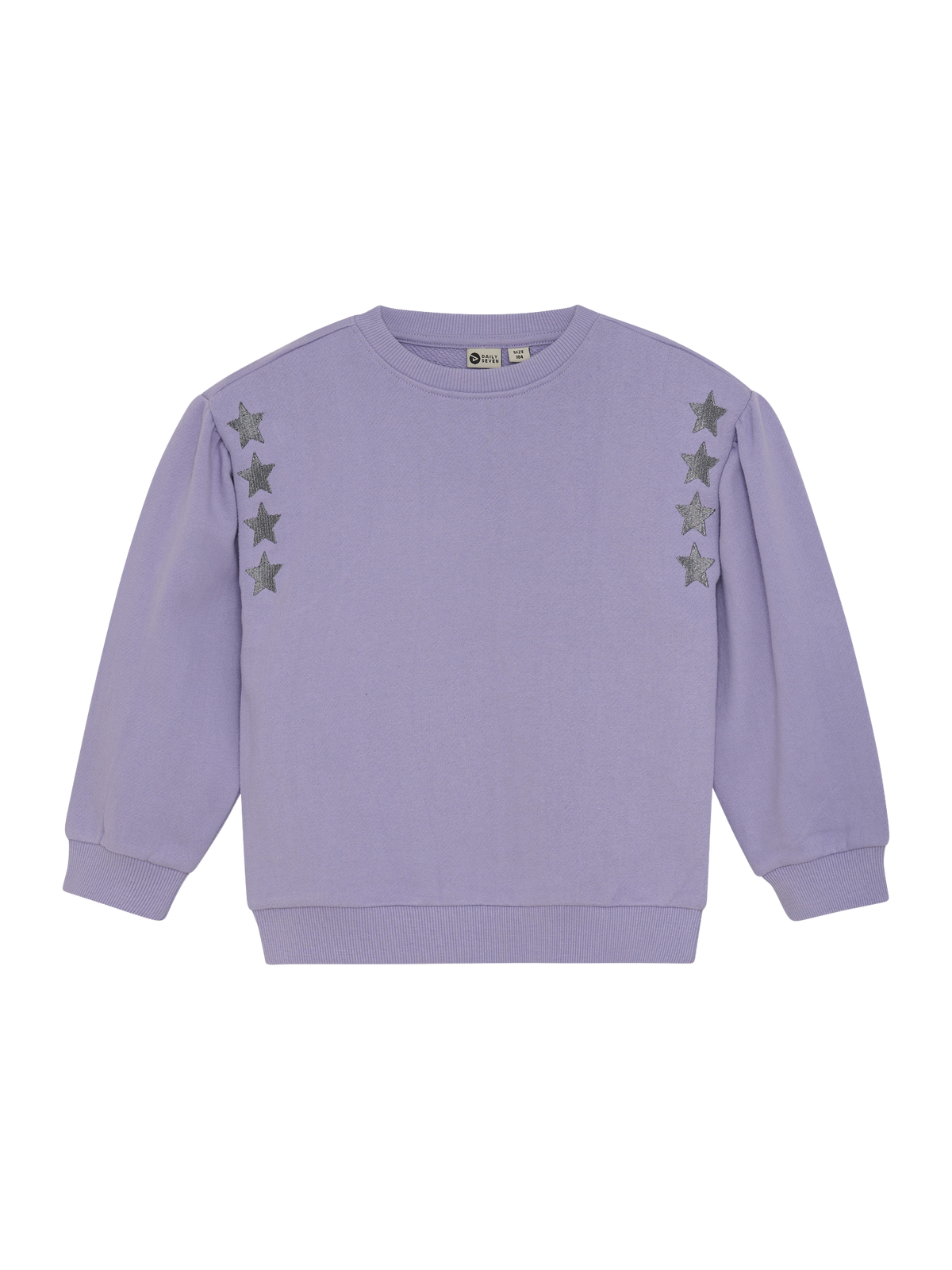 Daily7 | Sweater Embroidery paars