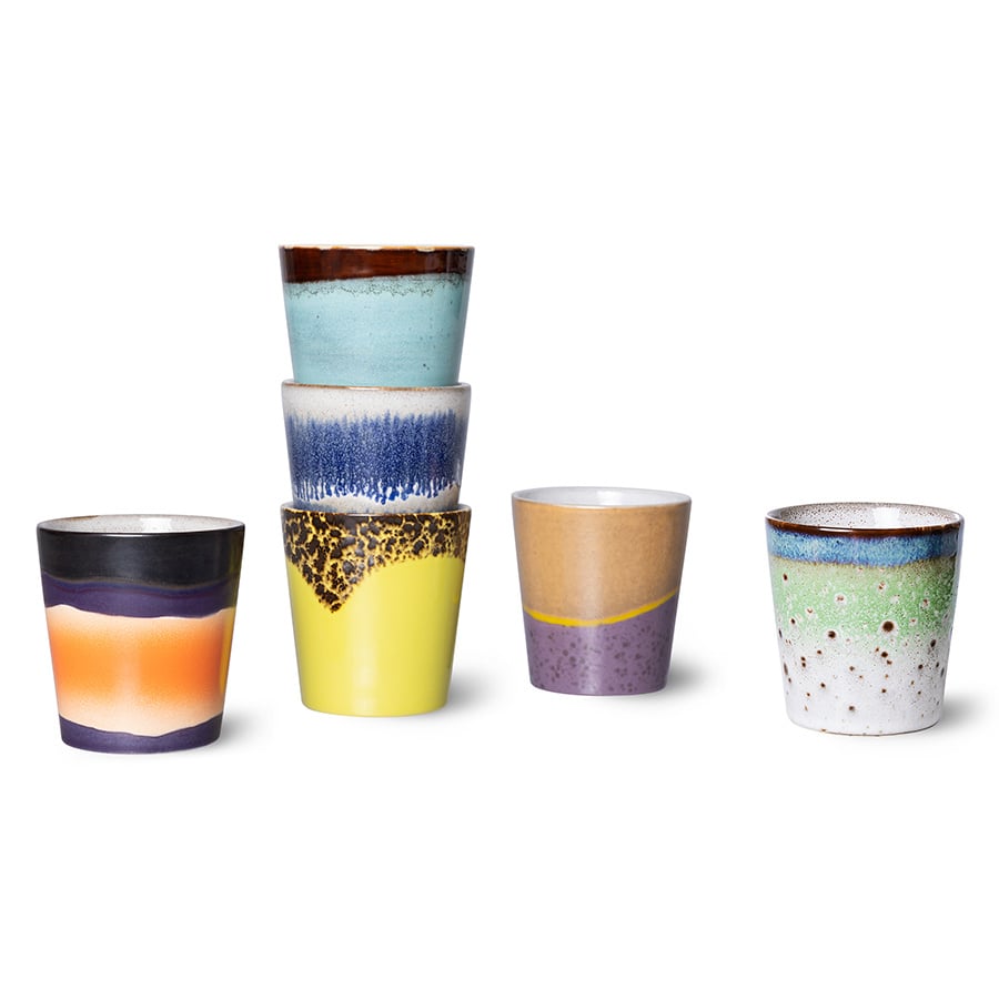 HK Living | 70's servies koffiekopje Comet