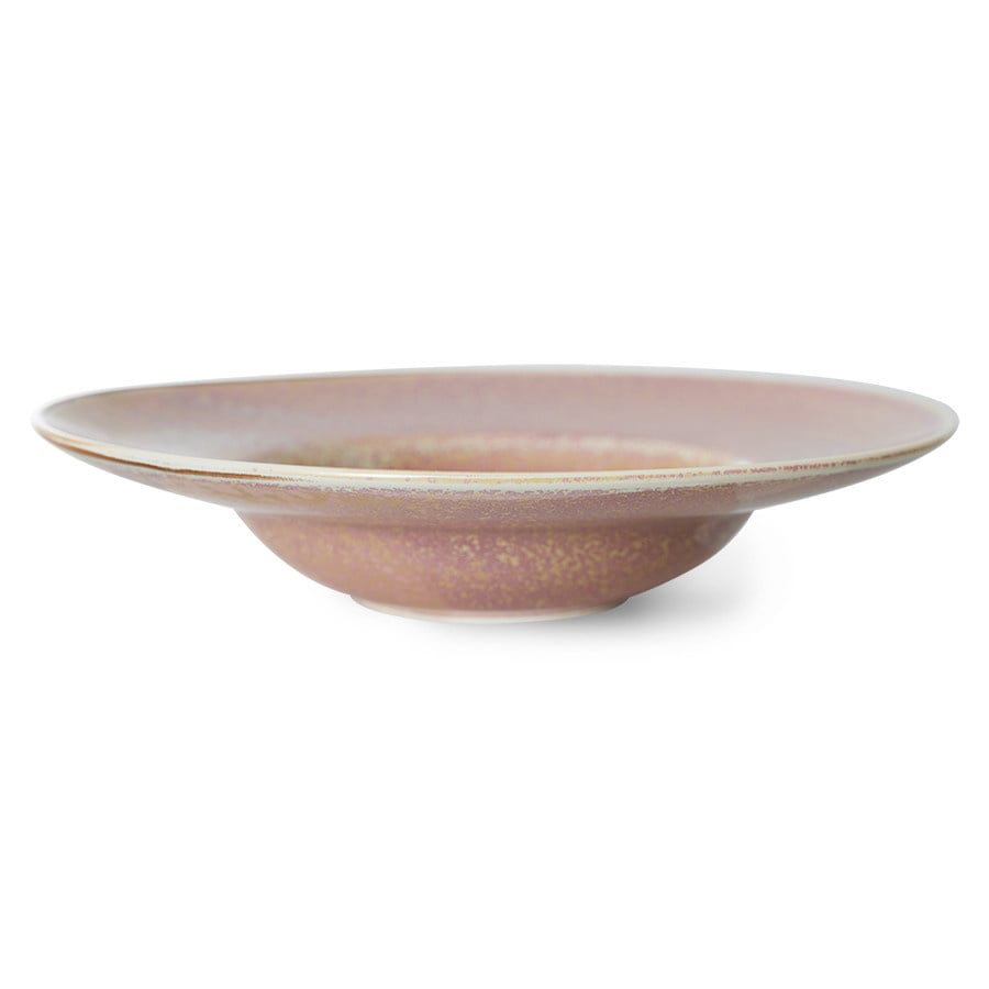 HK Living | Chef ceramics pasta bord pink