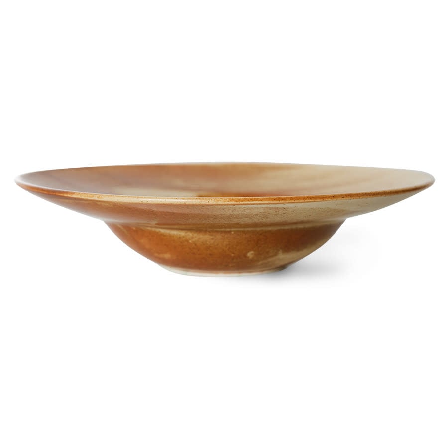 HK Living | Chef ceramics pasta bord cream/brown