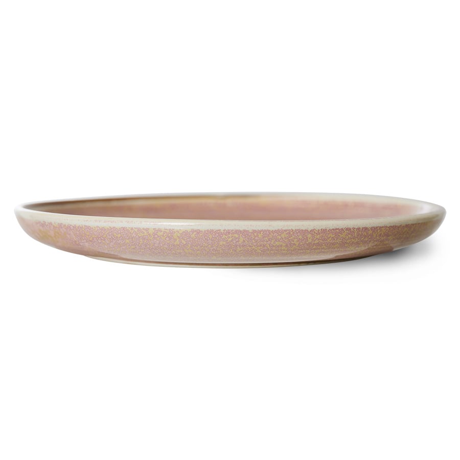 HK Living | Chef ceramics dinerbord pink