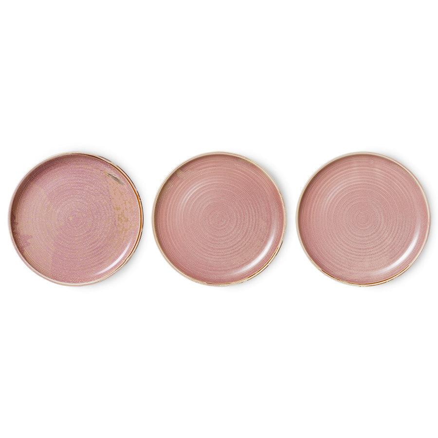 HK Living | Chef ceramics dinerbord pink