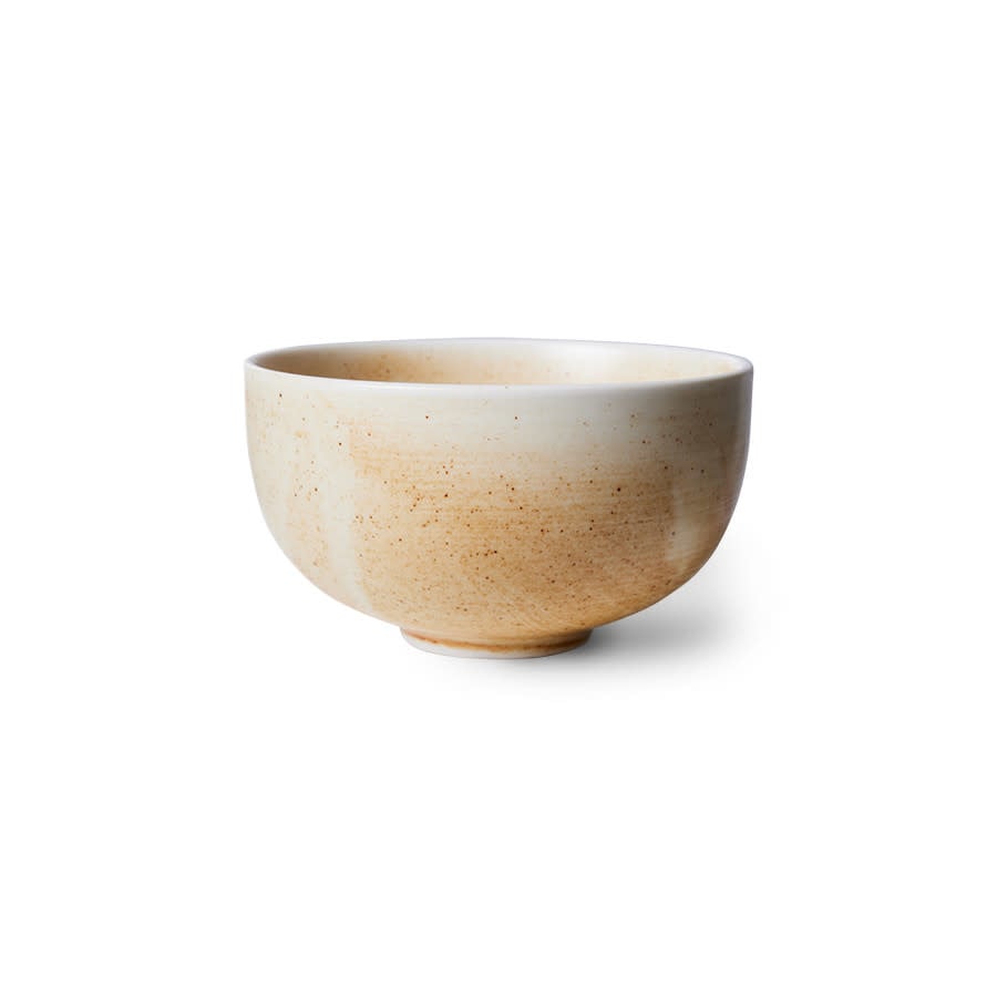 HK Living | Chef ceramics kom cream/brown