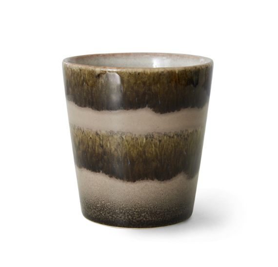 HK Living | 70's servies koffiekopje Fern