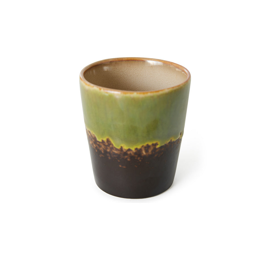 HK Living | 70's servies koffiekopje Algae