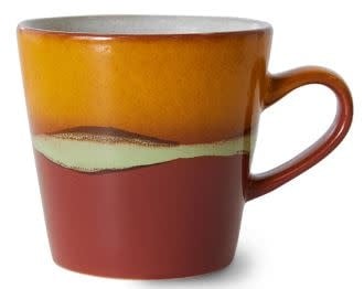 HK Living | 70's servies americanokopje Clay