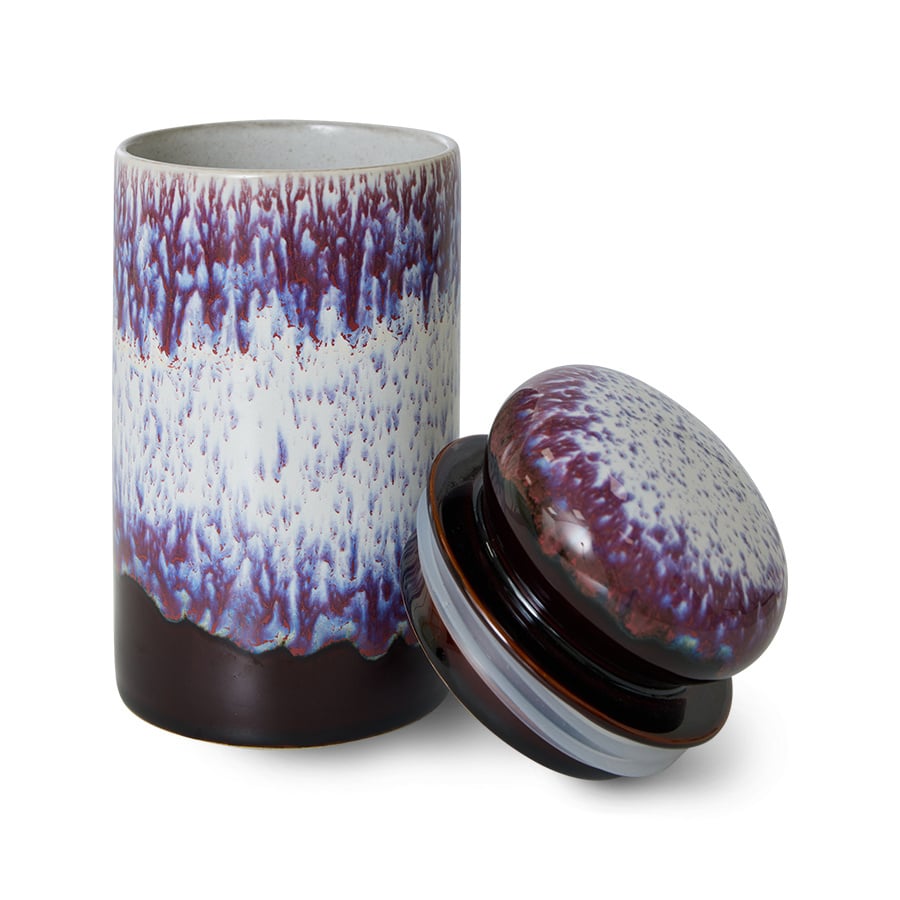 HK Living | 70's servies voorraadpot yeti