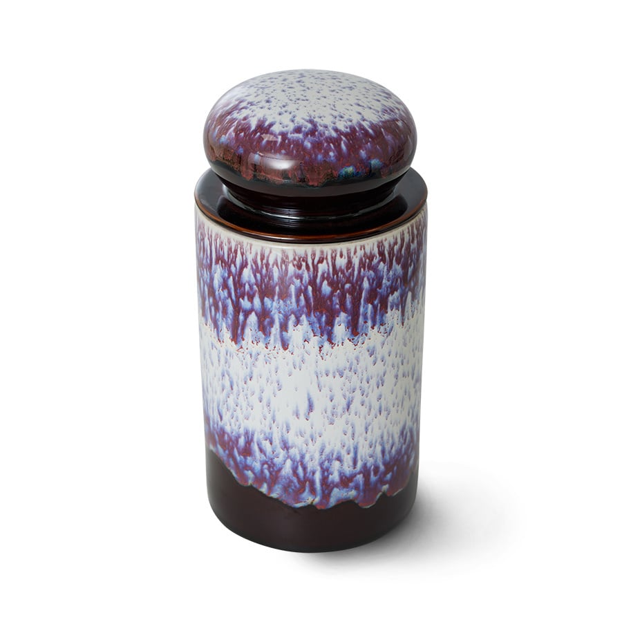 HK Living | 70's servies voorraadpot yeti
