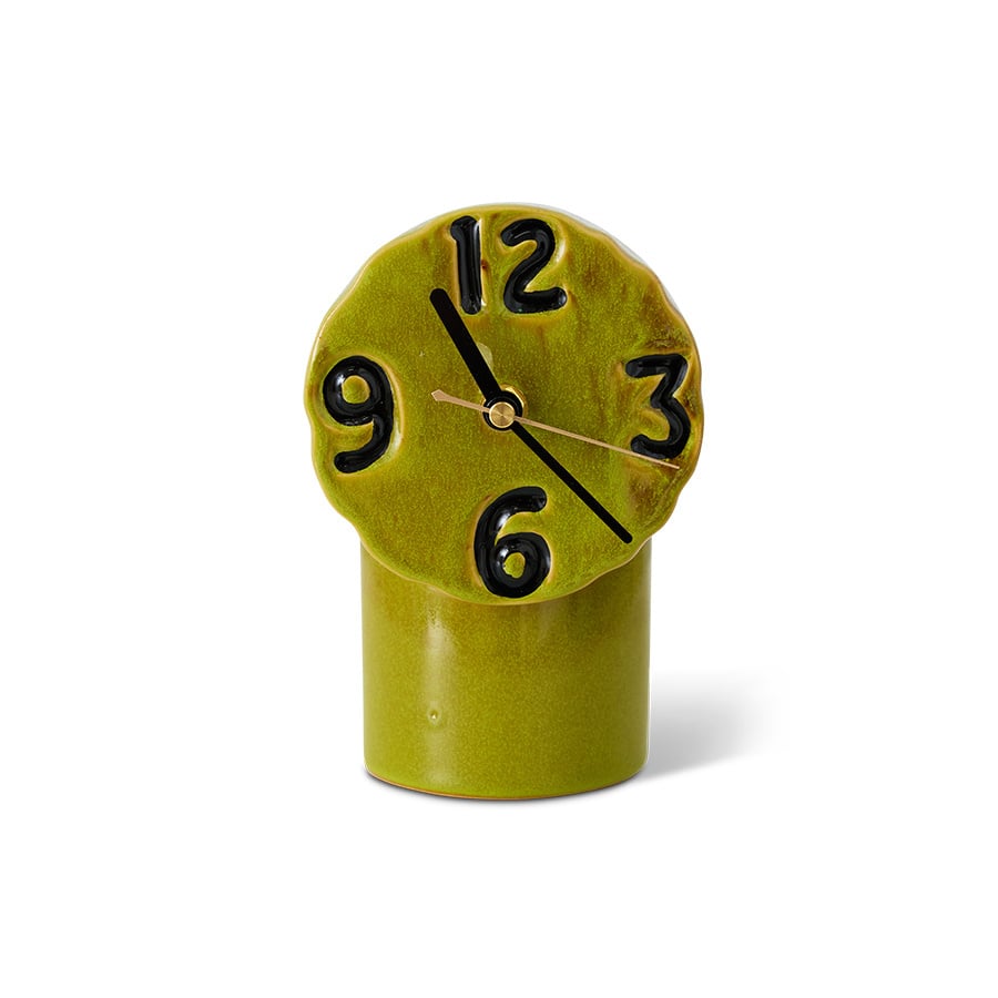 HK Living | Retro clock olive