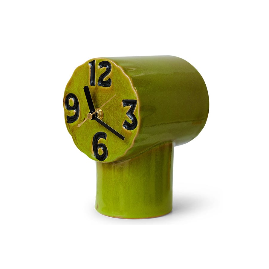HK Living | Retro clock olive