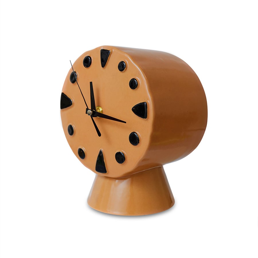 HK Living | Retro clock peach