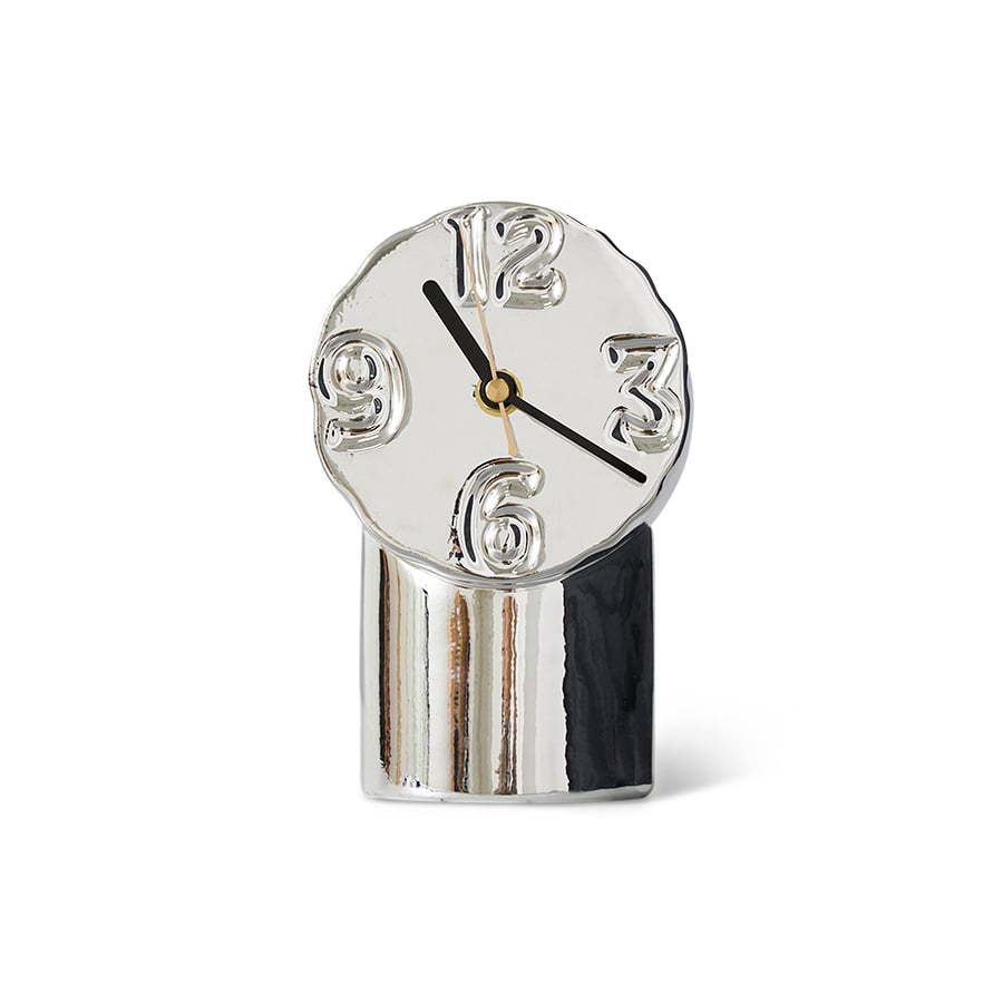HK Living | Retro clock chrome