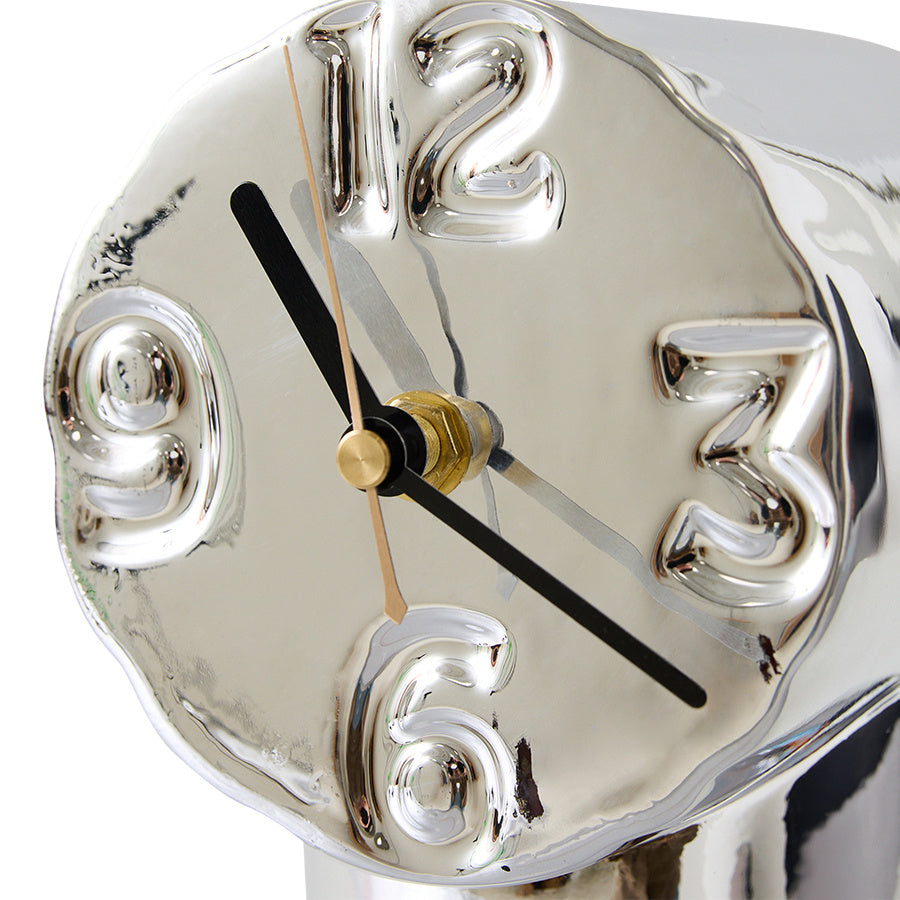 HK Living | Retro clock chrome