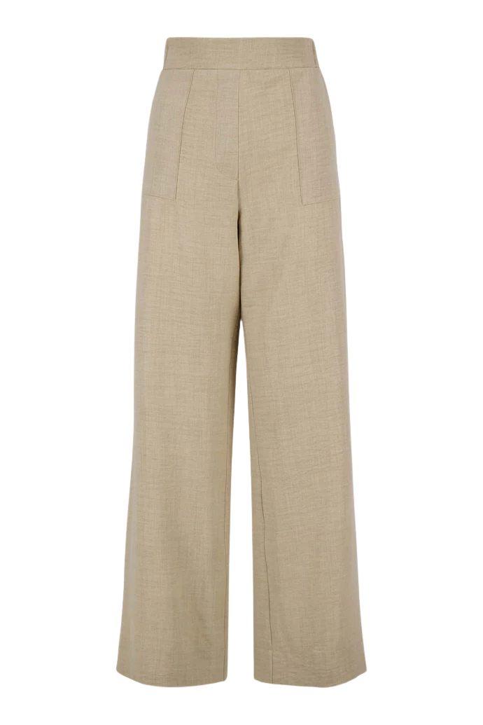 Zusss | Losvallende broek met stretch