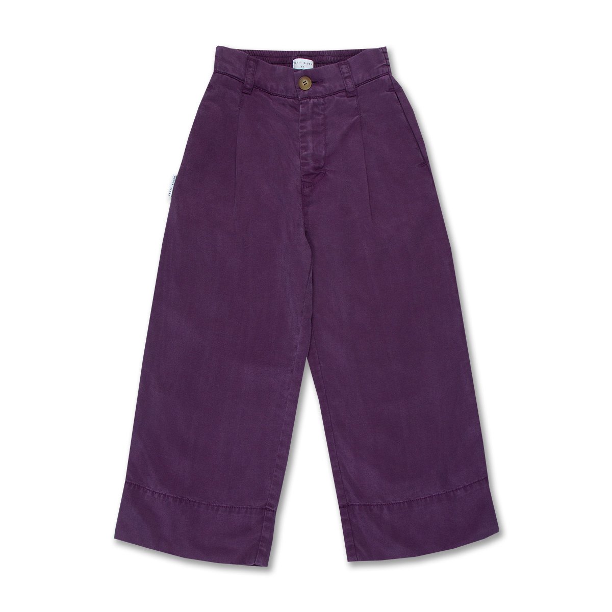 Petit Blush | Wide leg broek plum