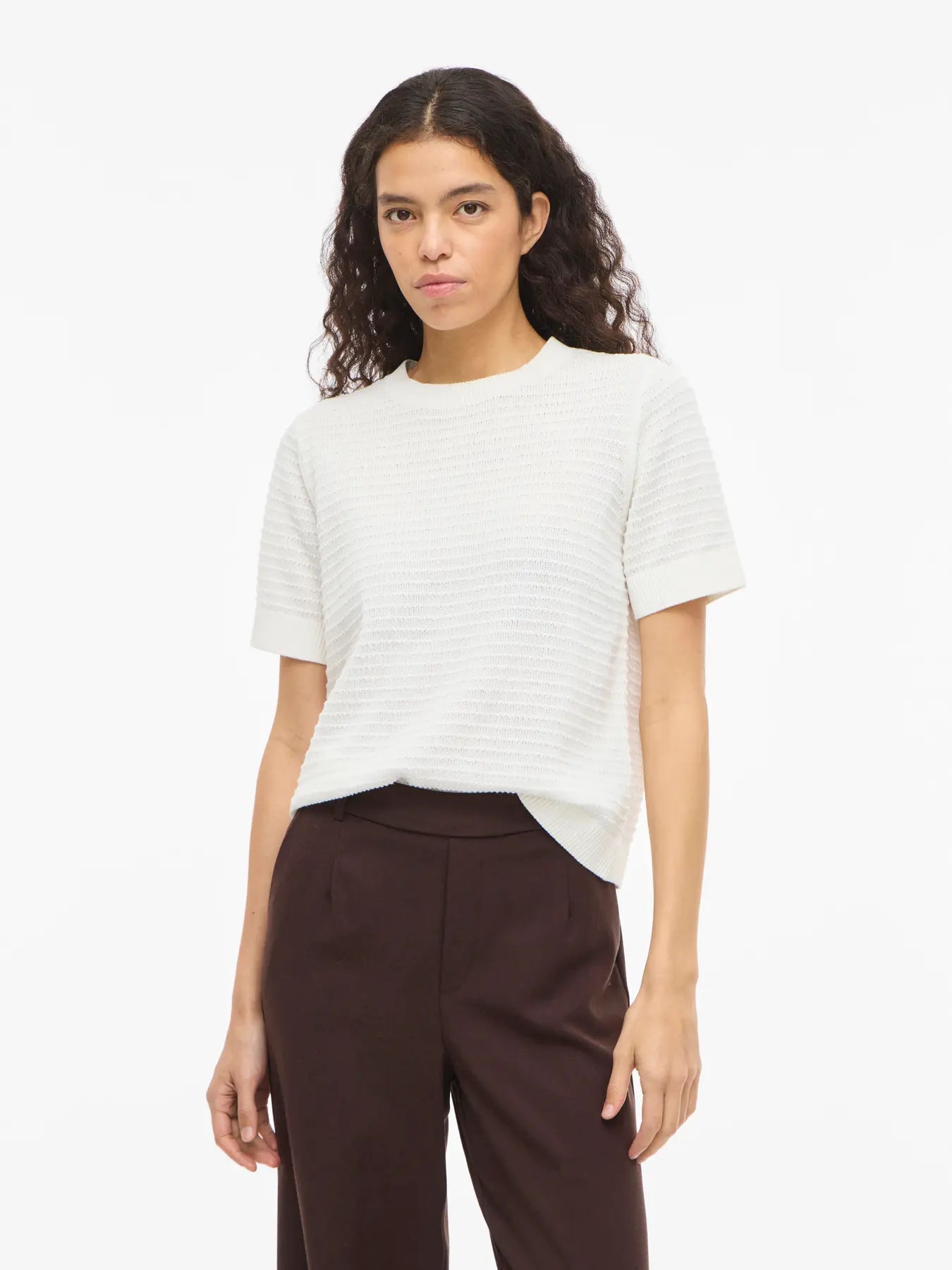 Vila | Top Ollo white NOOS