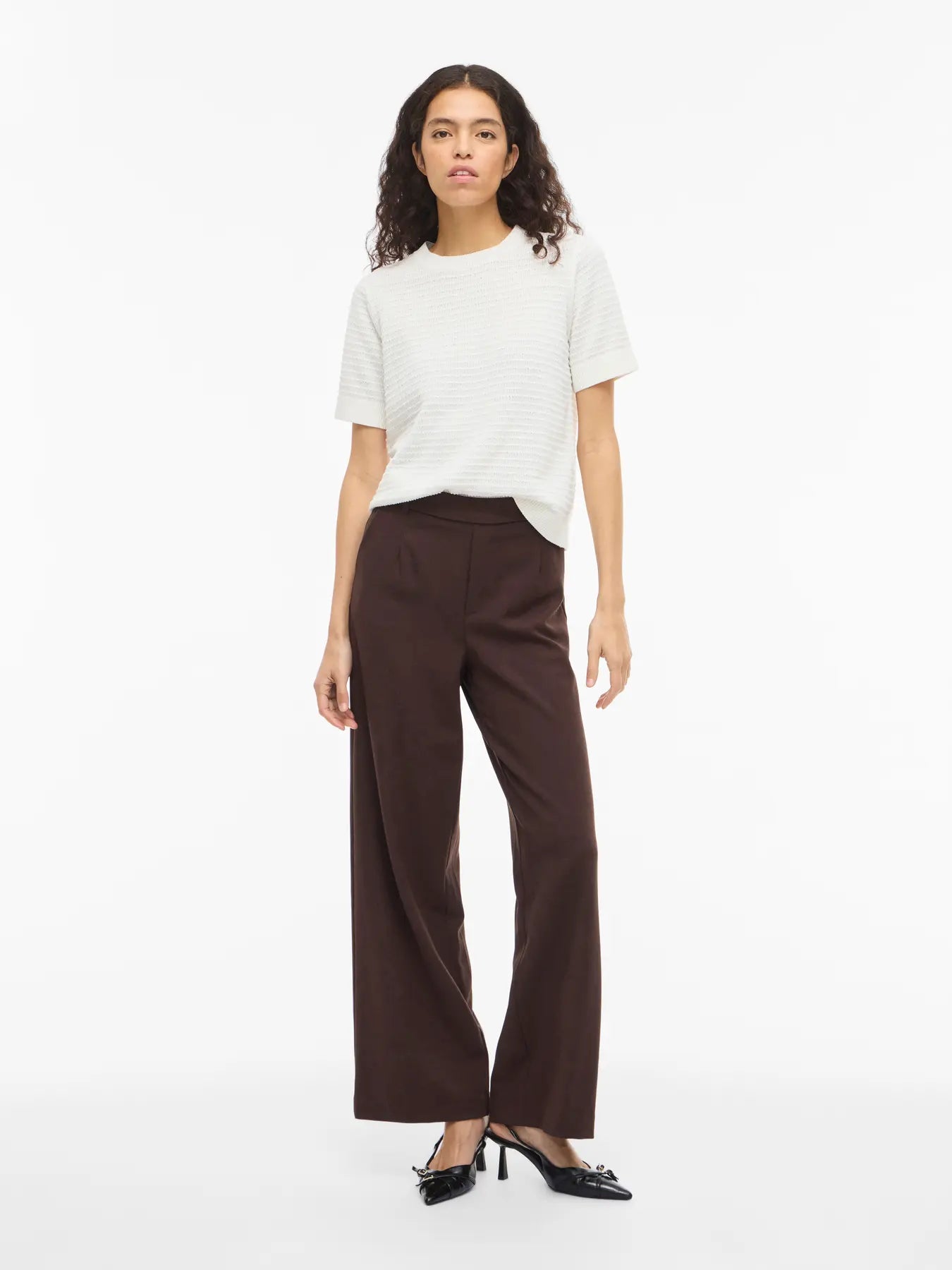 Vila | Top Ollo white NOOS
